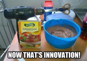 Innovation is simply taking a bunch of other ideas and combining them into something new. 
